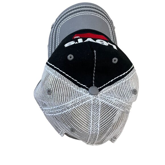 Levis Trucker Cap With Mesh Back & Embroidered Logo - Adjustable Size - Picture 3 of 5